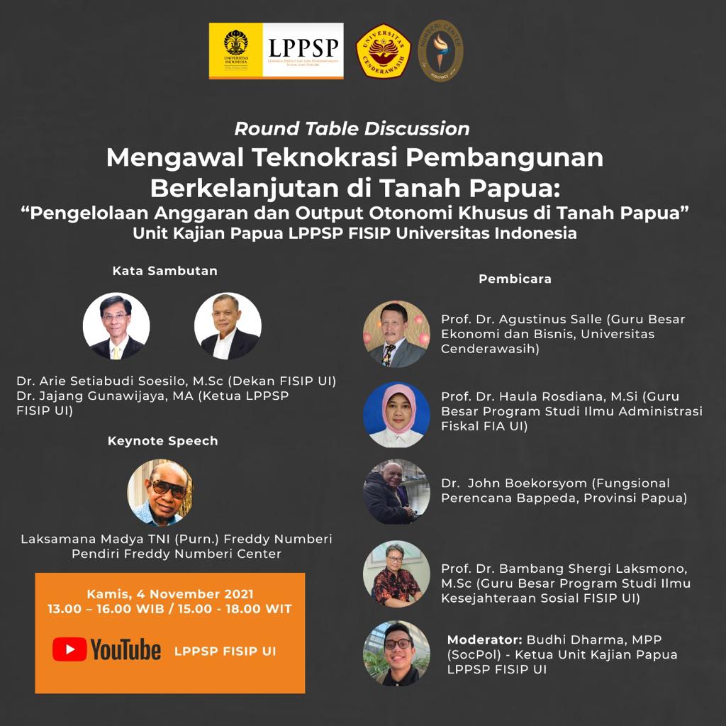 Mengawal Teknokrasi Pembangunan Berkelanjutan Di Tanah Papua